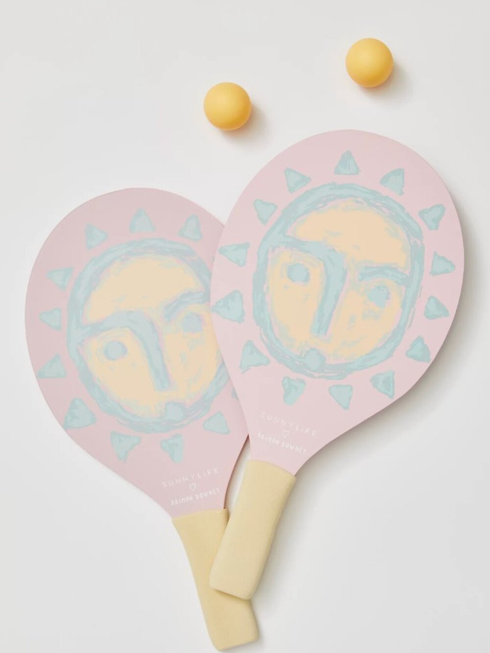Sunny Life  x fp movement - Whack Sun Face Beach Bats, NWT